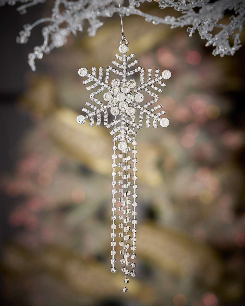 Shooting Star Jewel Christmas Ornament